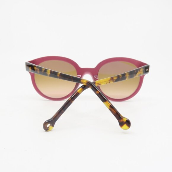 Nathalie Blanc HELENE C607 Purple/Brown Gradient Lenses, New Women\'s Sunglasses.